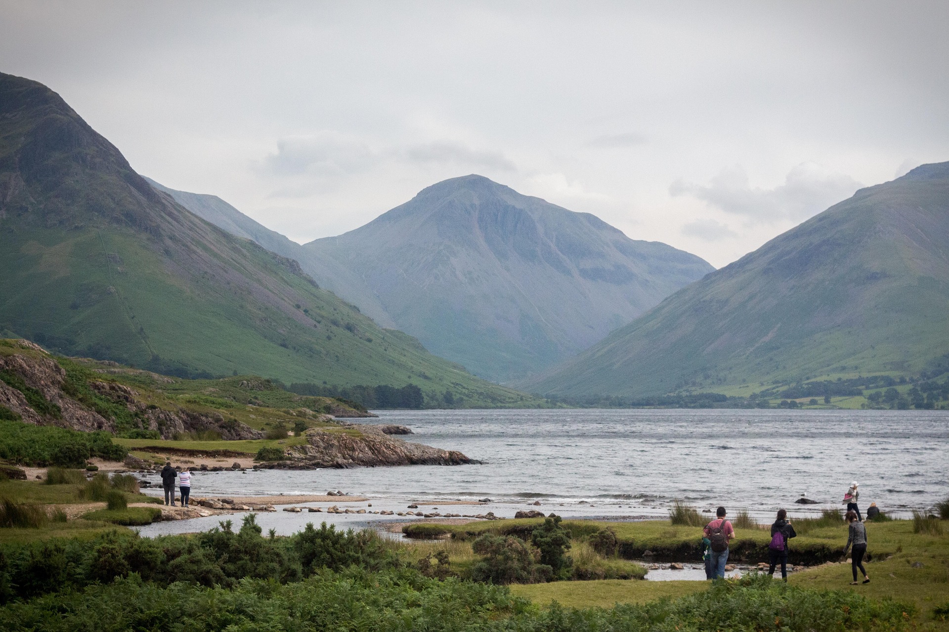 The Lake District, famous for its lakes and mountains